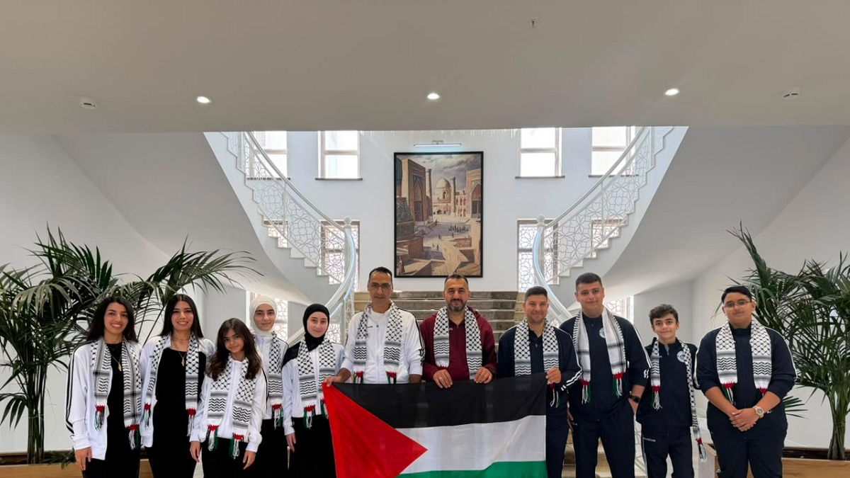 بعثة فلسطين تصل سمرقند للمشاركة في أولمبياد الشطرنج العالمي 2026